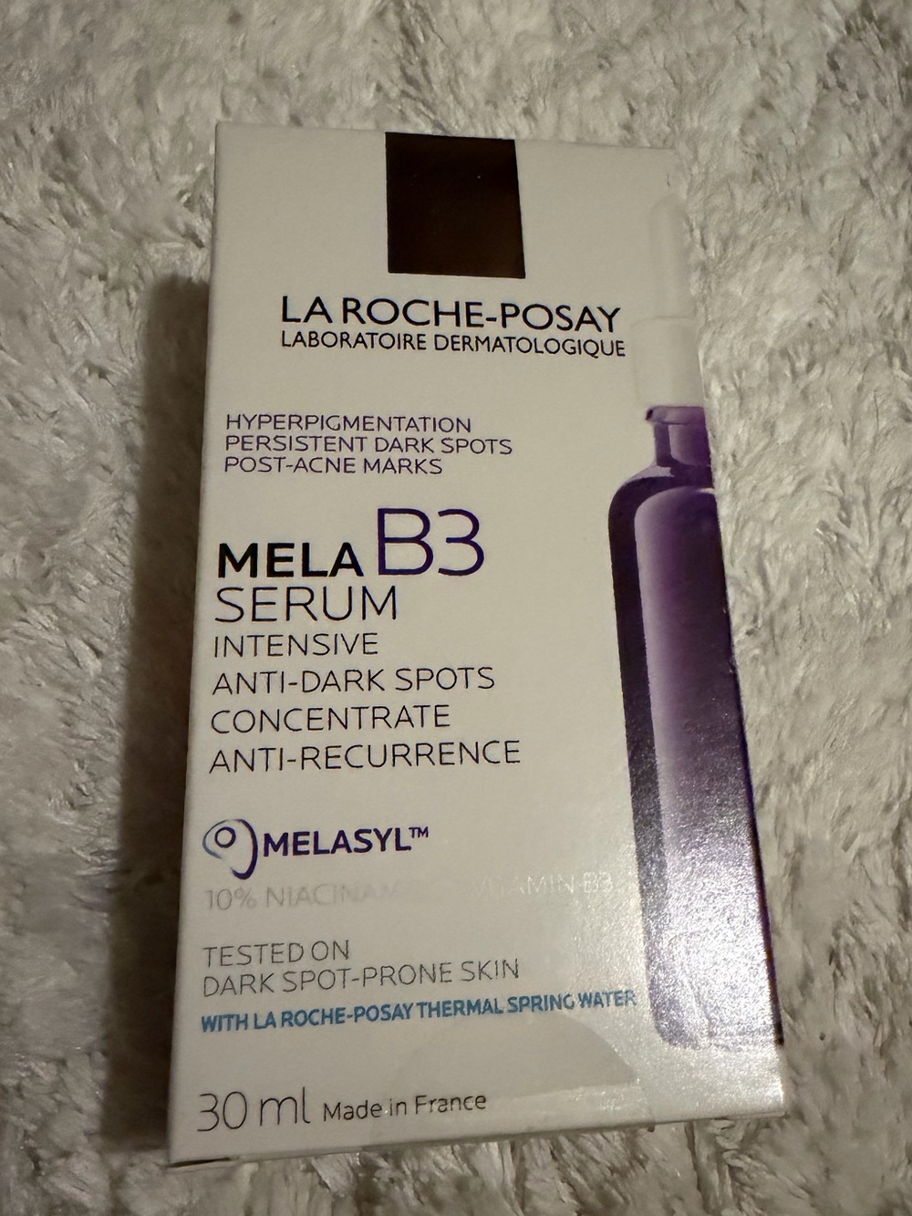 La Roche-Posay Mela B3 Serum - Anti-Dark Spots (White & Purple)
